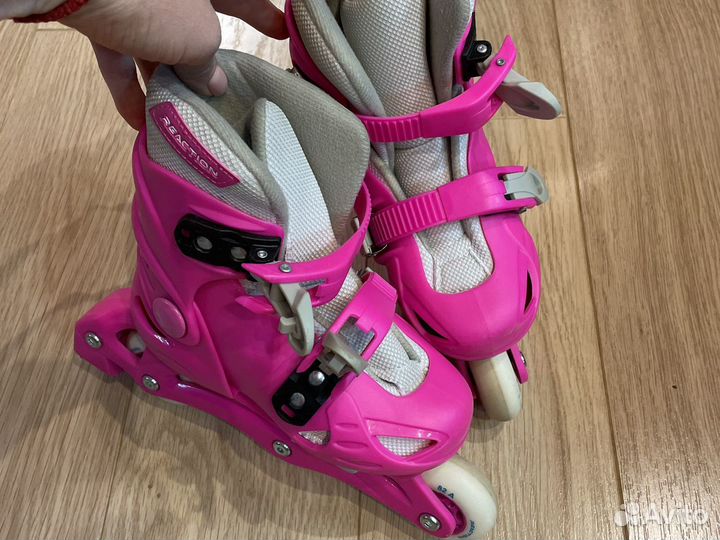Роликовые коньки детские раздвижные
