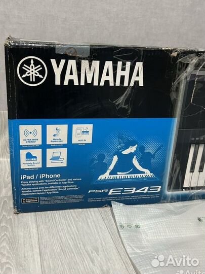 Синтезатор yamaha PSR - E343