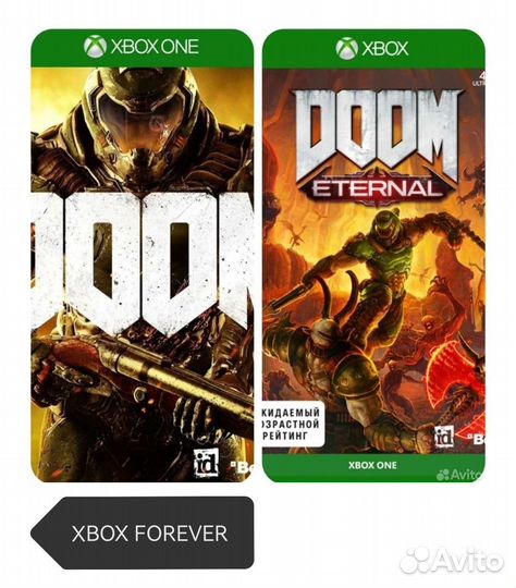Doom /Doom enternal xbox one series