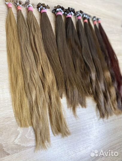 Славянские волосы mini пряди, 35см, блонд