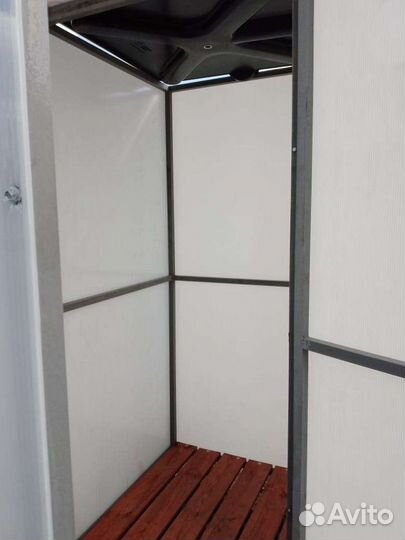 Душ летний на металлокаркасе