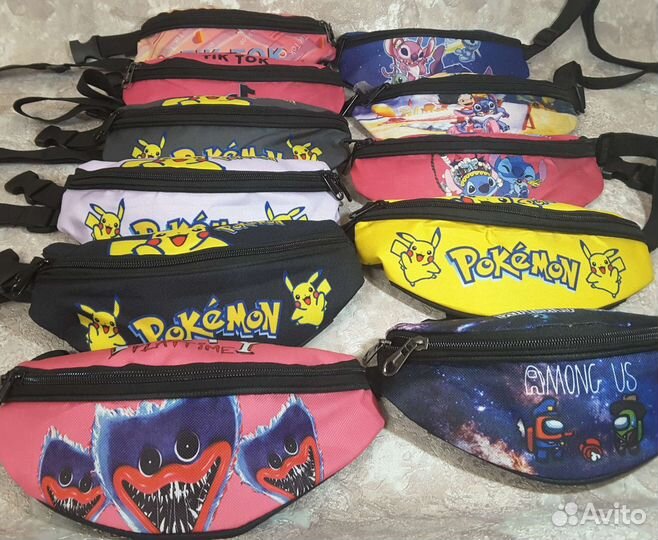 Детская сумочка на пояс