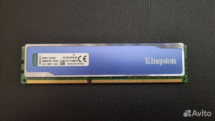 Модуль памяти Kingston DDR3 8Gb 1600MHz