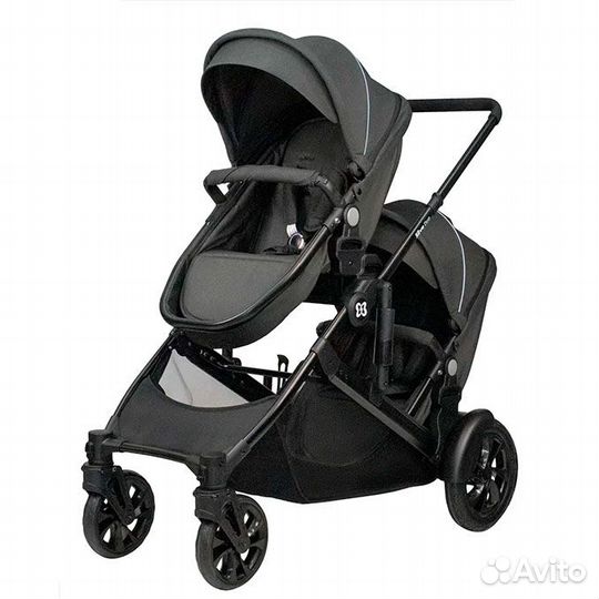 Коляска трансформер для двойни Farfello Silva Duo