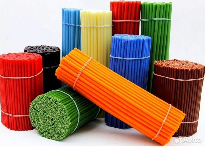 Свечи восковые церковные