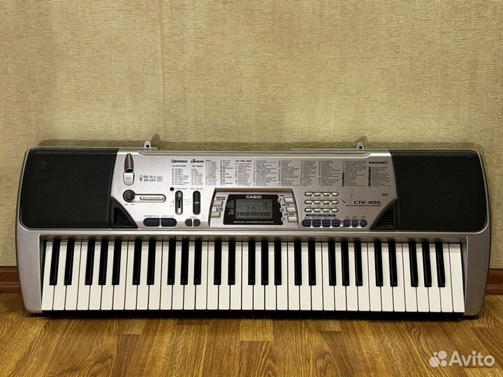 Синтезатор casio CTK 496