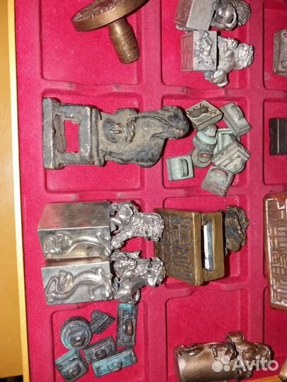 Коллекция Фигурок печатей Бронза