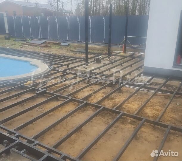 Терраса металлическая