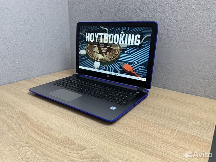 Ноутбук HP: core i5/16gb/FullHd/ssd/hdd/мощный