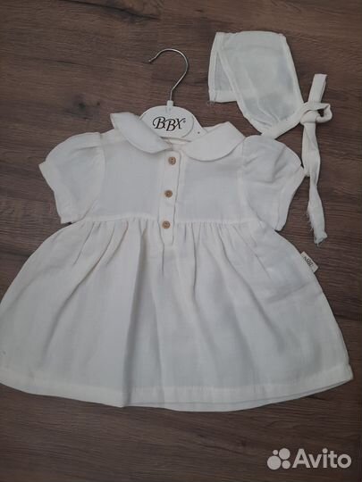 Платье детское муслиновое