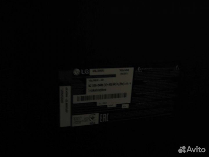 Телевизор lg SMART tv 43