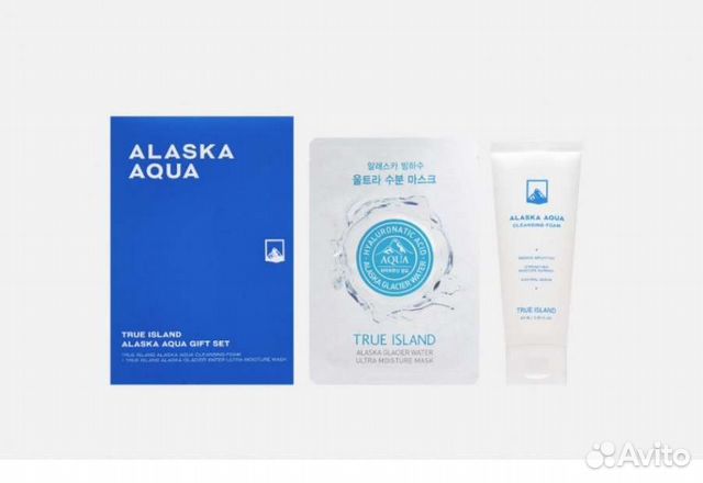 Корейский набор true island alaska aqua gift set