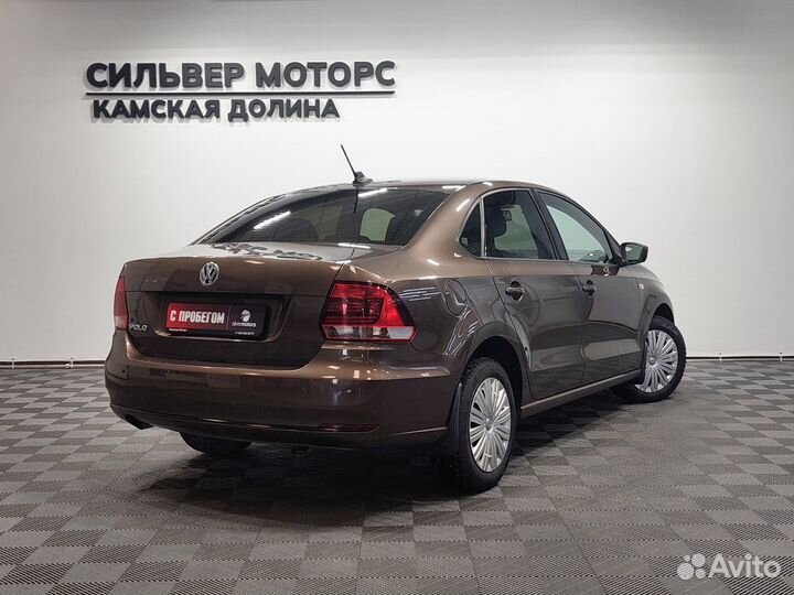 Volkswagen Polo 1.6 МТ, 2018, 63 000 км