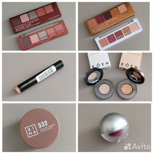 Декоративная косметика: помады, тени, тушь