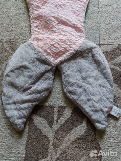 Хвост русалки-грелка для ног