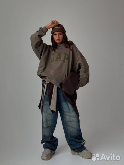 Толстовка Gap оверсайз 42/52