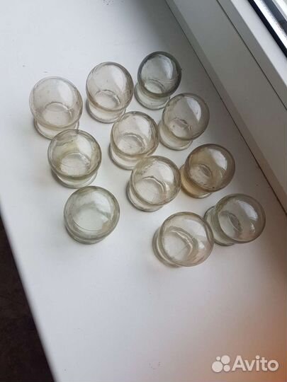 Банки стеклянные для массажа