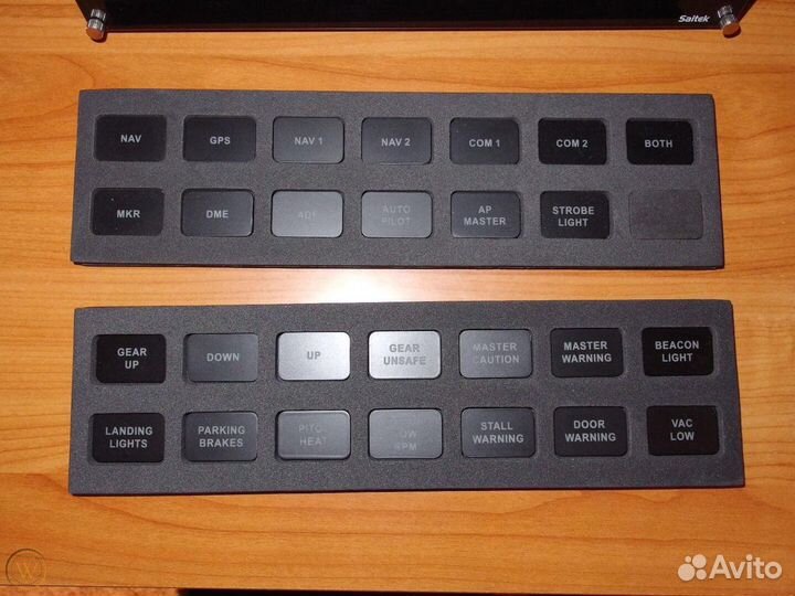 Saitek Backlit Information Panel