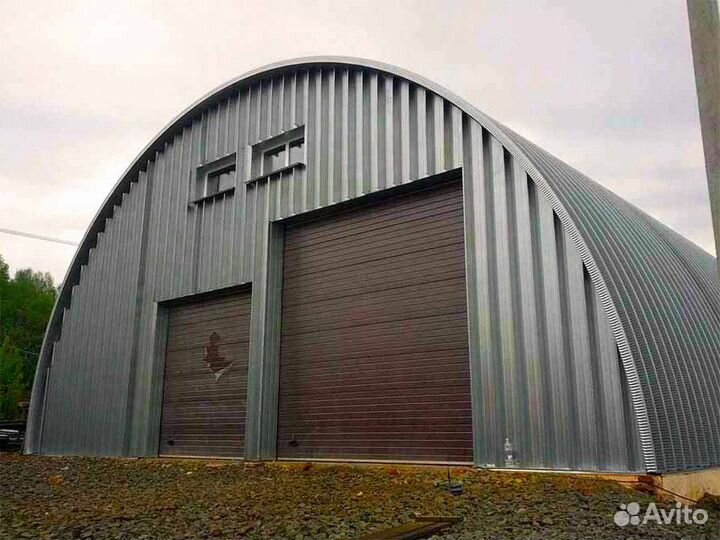 Ангары арочные 21 х60 (1260 м2)