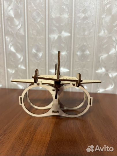 Подарок на 23февраля. Самолет деревянный