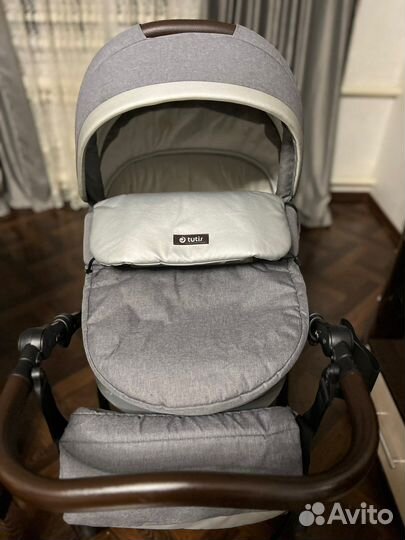 Коляска Tutis nanni 2 в 1 эко кожа