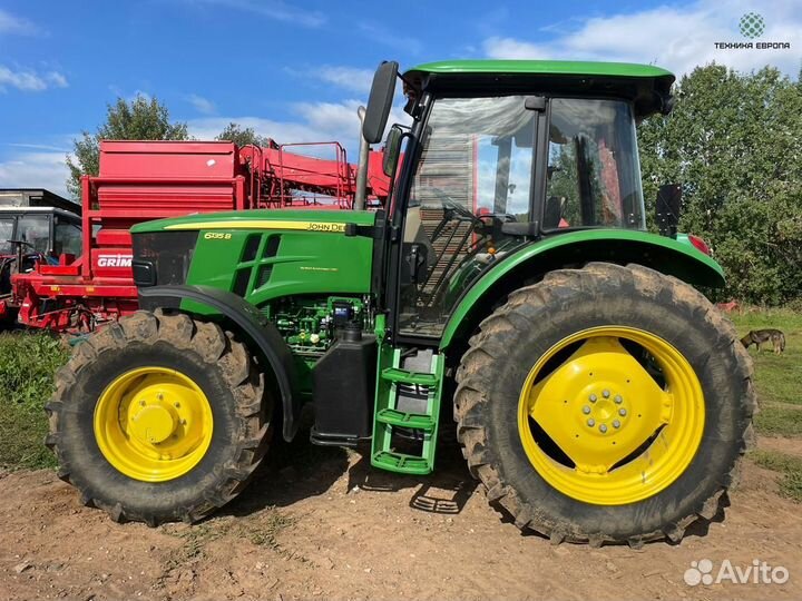 Трактор John Deere 6135B, 2019