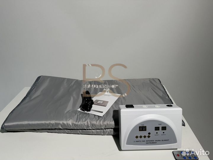 Термоодеяло двухсекционное (серое)