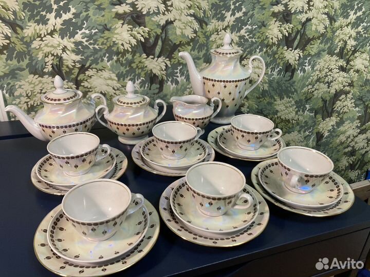 Рижский кофейный / чайный сервиз