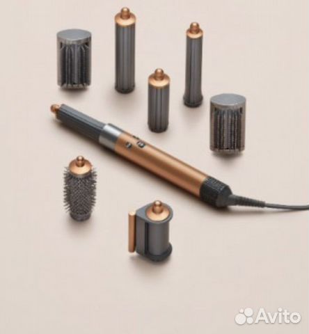 Стайлер Dyson с Насадками HS-05 яркий никель