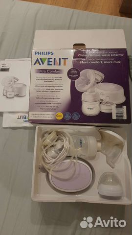 Молокоотсос philips avent электрический
