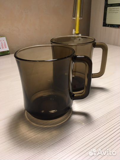 Кружки Duralex новые 2 штуки