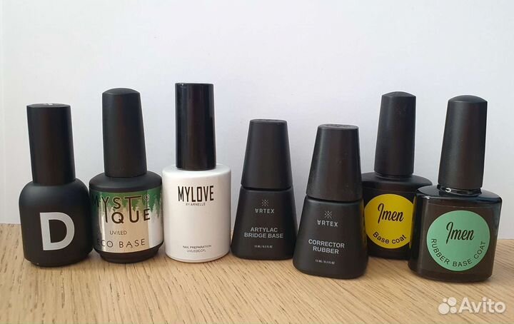 Базы под гель-лак (новые и б/у)
