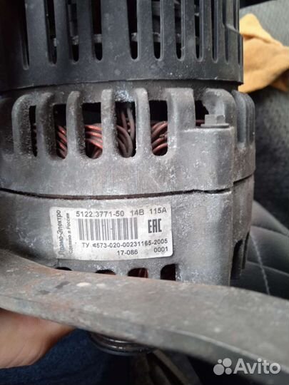 Генератор на газель евотек