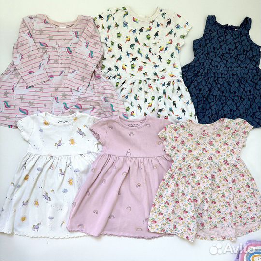 Пакет платьев Next в рубчик Gee Jay 12-18