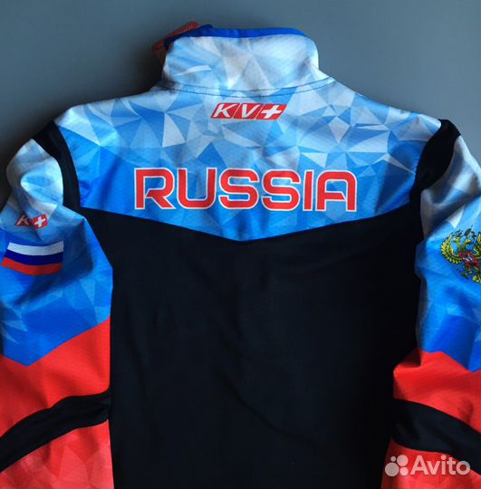 Лыжный костюм разминка KV+ команды России RBU 22г