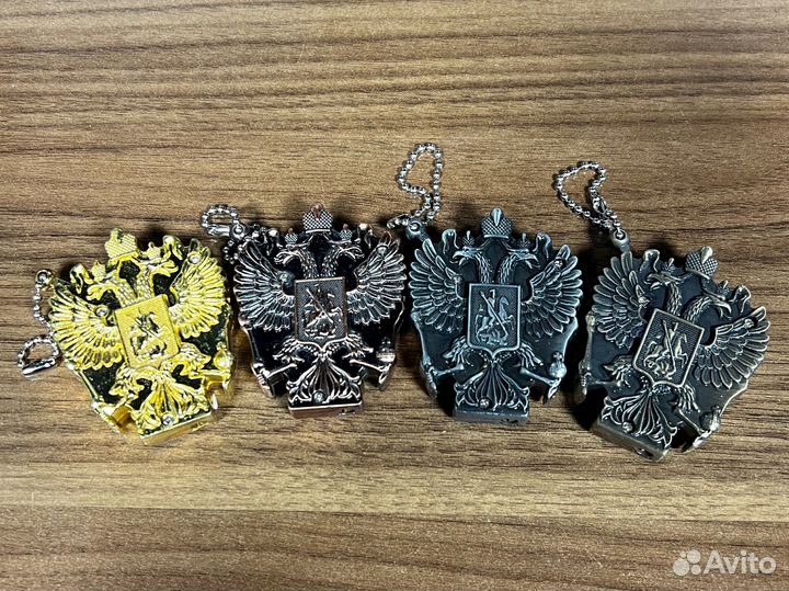 Зажигалка Герб турбо брелок