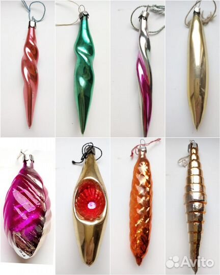 Елочные игрушки СССР