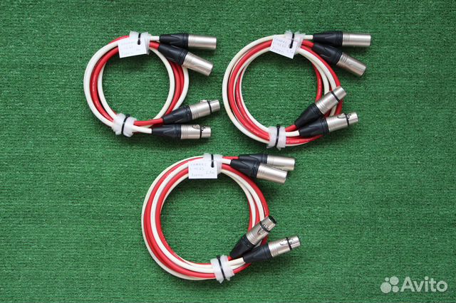 2XLR Canare разной длины, Япония