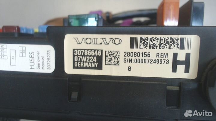 Блок комфорта Volvo XC90, 2008