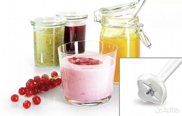 Блендер погружной Bosch MSM14500 400 Вт белый