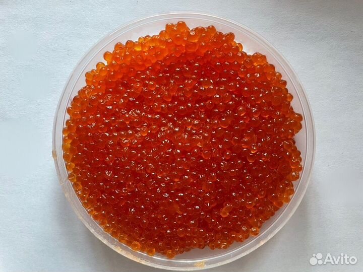Красная икра горбуши