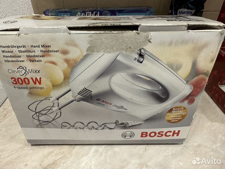 Миксер bosch 300w