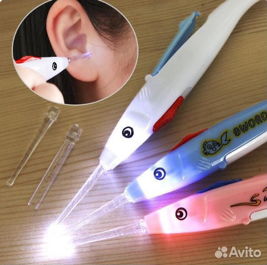 Фонарик для подсветки ушей