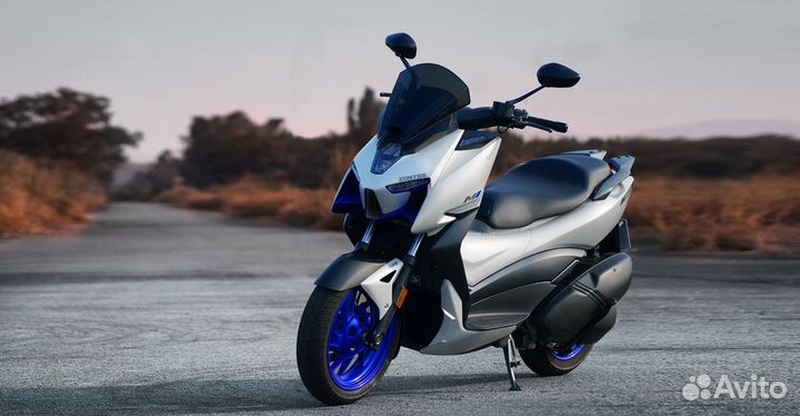 Макси-скутер Zontes ZT350-M white-blue новый