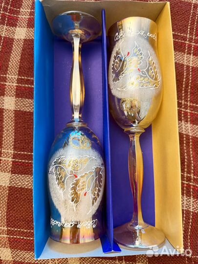 Фужер свадебные