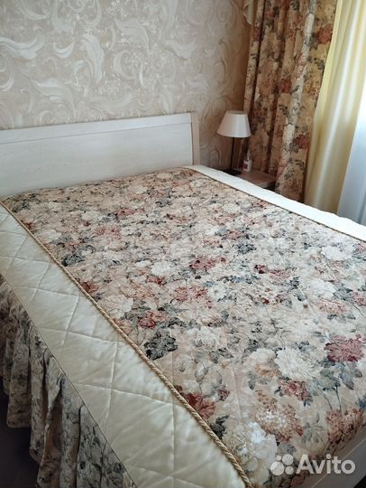 Комплект шторы и покрывало