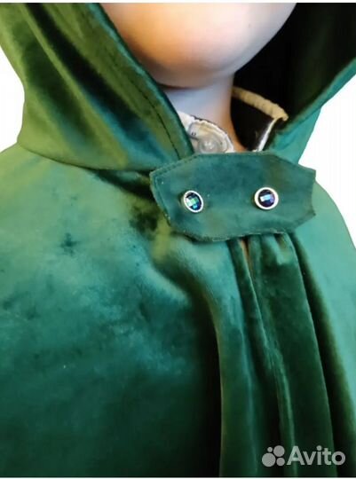 Мантия,70 см, плащ карнавальный