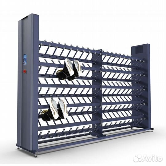 Сушильный стеллаж сл2 - Премиум для обуви, двухсторонний 199х247х67см slpd-70