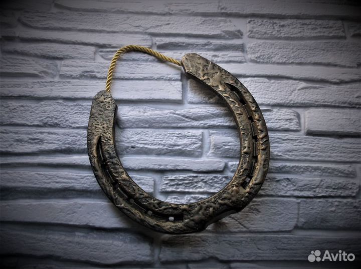 Подкова брутальная огромная от тяжеловоза оберег