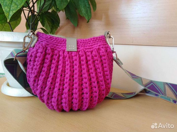 Вязаные сумки ручной работы